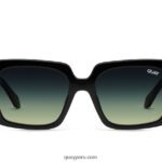ambiente total 666Z8T505 negro/verde humo mujer Quay