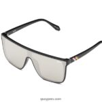 anochecer 666Z8T13 cristal negro/plata mujer Quay - Imagen 2