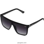 anochecer 666Z8T491 negro/humo polarizado mujer Quay - Imagen 2