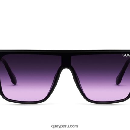 anochecer 666Z8T494 desvanecimiento negro/púrpura negro mujer Quay