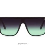 anochecer 666Z8T827 menta negra/negra se desvanece mujer Quay