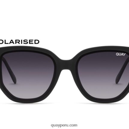 carrera de cafe 666Z8T478 negro/humo polarizado mujer Quay