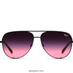 clave alta 666Z8T173 desvanecimiento rosa negro/negro hombres Quay