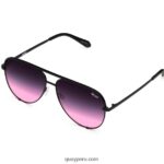 clave alta 666Z8T517 desvanecimiento rosa negro/negro mujer Quay - Imagen 2