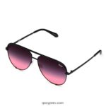 clave alta 666Z8T814 desvanecimiento rosa negro/negro mujer Quay - Imagen 2