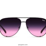 clave alta 666Z8T924 desvanecimiento rosa negro/negro hombres Quay