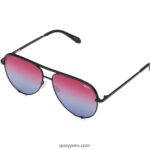 clave alta extra grande 666Z8T1043 negro mate/azul violetaQuay - Imagen 2