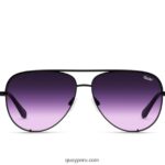 clave alta media 666Z8T946 negro/negro violetaQuay
