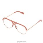 clave alta remezclada gran luz azul 666Z8T457 rosa lechoso/transparenteQuay - Imagen 2