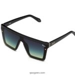 comprensión retrospectiva 666Z8T485 desvanecimiento negro/verde humo mujer Quay - Imagen 2