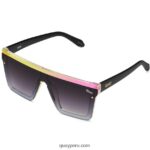 comprensión retrospectiva 666Z8T889 transparente holográfico negro mate/humo mujer Quay - Imagen 2