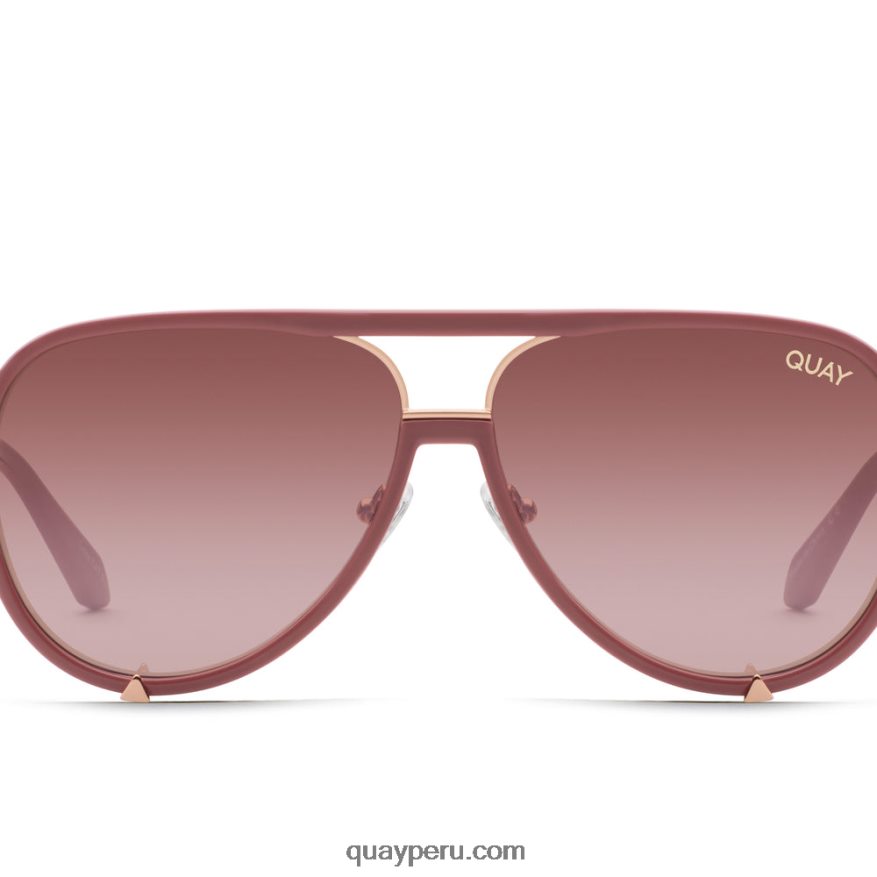 de_alto_perfil_666z8t38_baya_marron_rosa_mujer_quay.jpg de alto perfil 666Z8T38 baya/marrón rosa mujer Quay - Imagen 1
