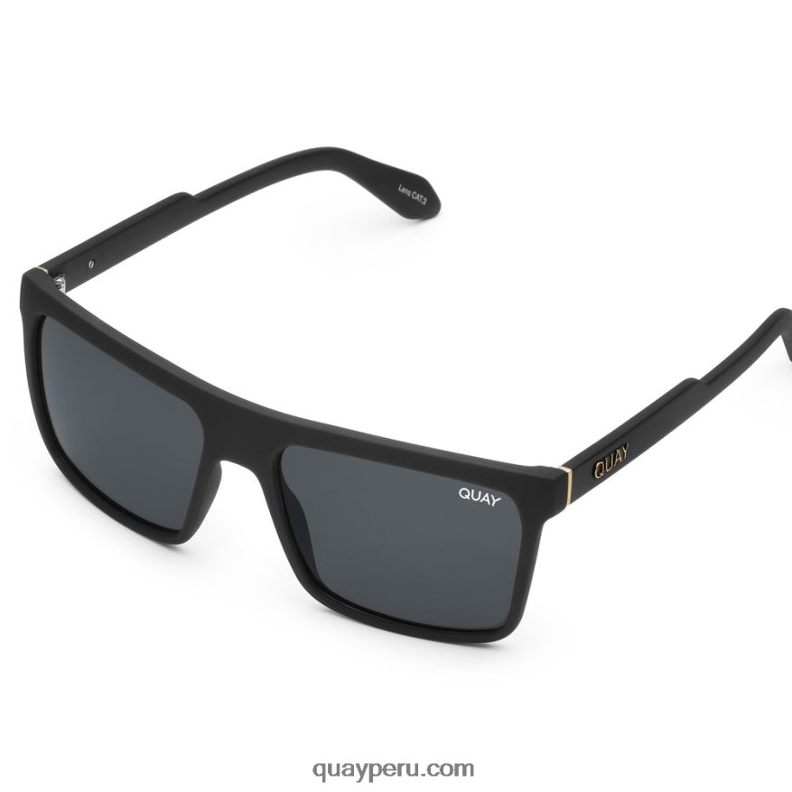 déjalo correr 666Z8T125 negro mate/humo polarizado mujer Quay - Imagen 2