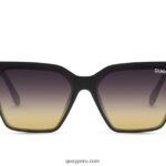 elevar a mismo nivel 666Z8T28 negro mate/oro negro mujer Quay