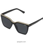 elevar a mismo nivel 666Z8T29 oro negro/humo mujer Quay - Imagen 2