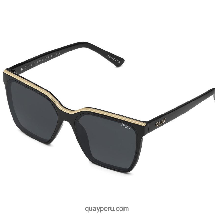 elevar a mismo nivel 666Z8T29 oro negro/humo mujer Quay - Imagen 2