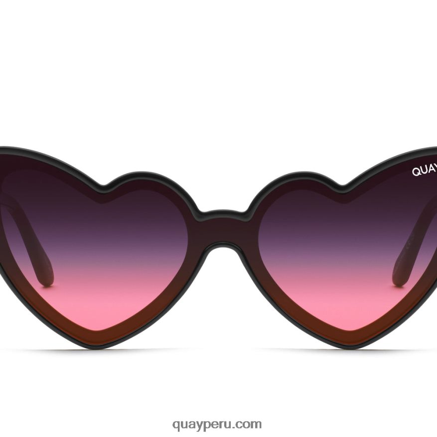 enamorado_666z8t544_negro_negro_rosa_mujer_quay.jpg Enamorado 666Z8T544 negro/negro rosa mujer Quay - Imagen 1