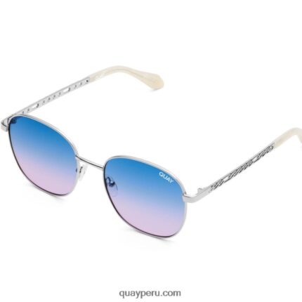 enlaces de jezabell 666Z8T146 azul plateado mujer Quay