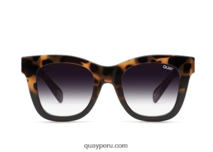 fuera de horas 666Z8T540 tortuga negro/descolorido mujer Quay