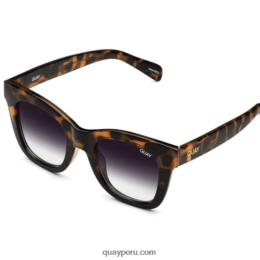 fuera de horas 666Z8T832 tortuga negro/descolorido mujer Quay - Imagen 2