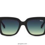 glacial 666Z8T838 negro mate/verde humo mujer Quay