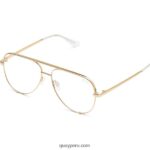 luz azul grande clave alta 666Z8T1066 dorado/transparenteQuay - Imagen 2