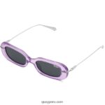 muy serio 666Z8T508 morado lechoso/humo mujer Quay - Imagen 2