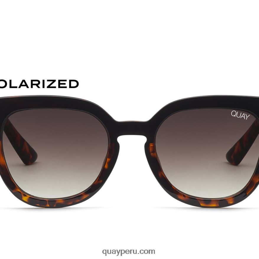noosa_666z8t106_carey_negro_marron_polarizado_mujer_quay.jpg Noosa 666Z8T106 carey negro/marrón polarizado mujer Quay - Imagen 1