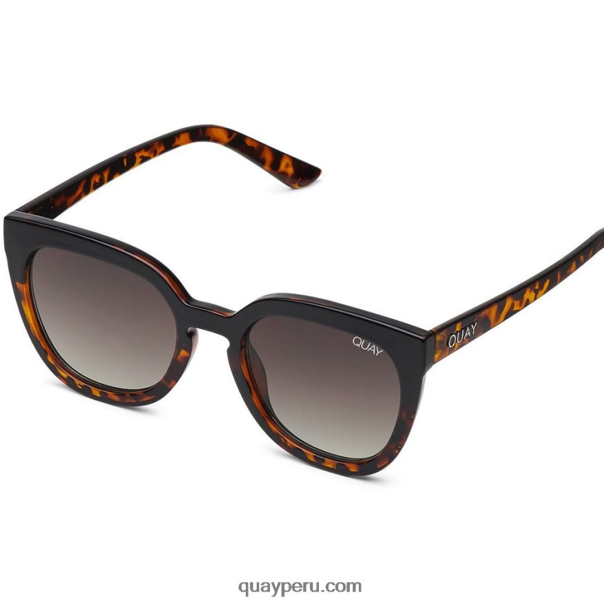 noosa_666z8t713_carey_negro_marron_polarizadoquay.jpg Noosa 666Z8T713 carey negro/marrón polarizadoQuay - Imagen 1