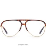 rx remezclado de clave alta 666Z8T389 tortuga/transparente rxQuay