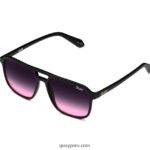 sobre la marcha 666Z8T861 desvanecimiento rosa negro/negro mujer Quay - Imagen 2